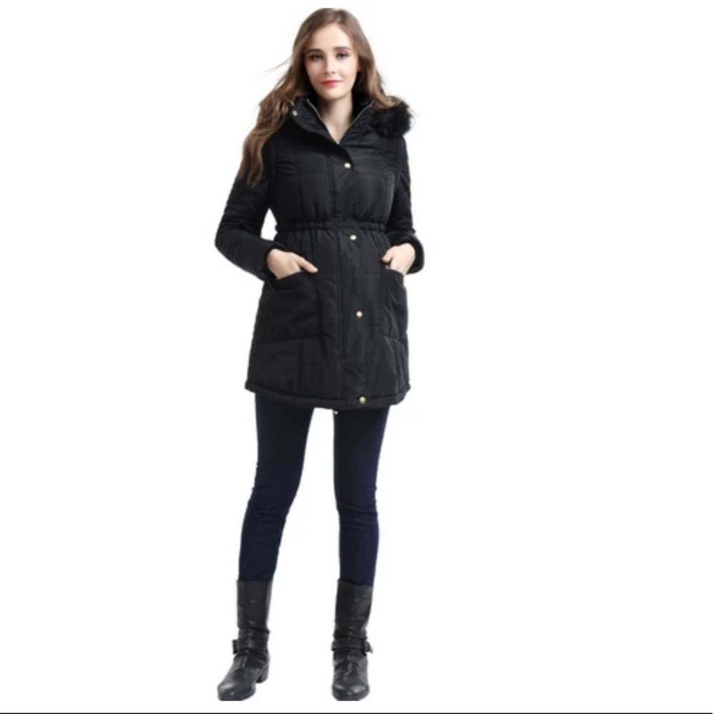 Maternity down coat